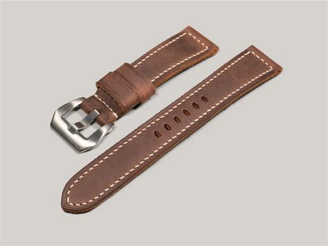 panerai strap brown|best aftermarket Panerai straps.